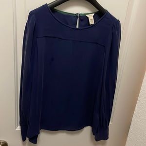 J. Crew 100% silk blouse